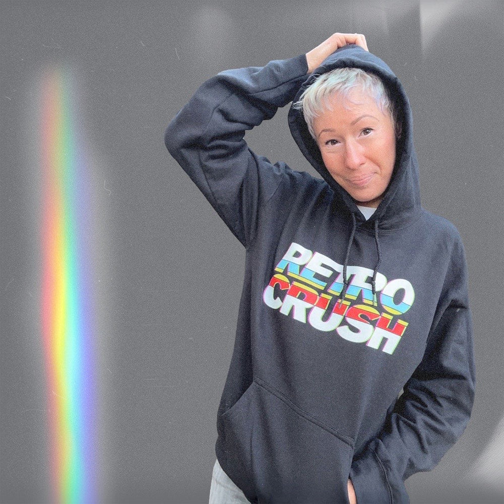 Retro Crush Logo Hoodie (Unisex)
